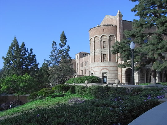 West Side of Royce Hall